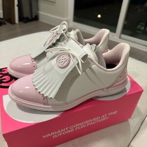 NWT G/FORE WOMEN'S GALLIVAN2R BROGUE KILTIE CAP TOE GOLF SHOE